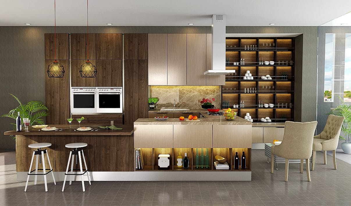 Spacewood Kitchens, Kitchen Concept.